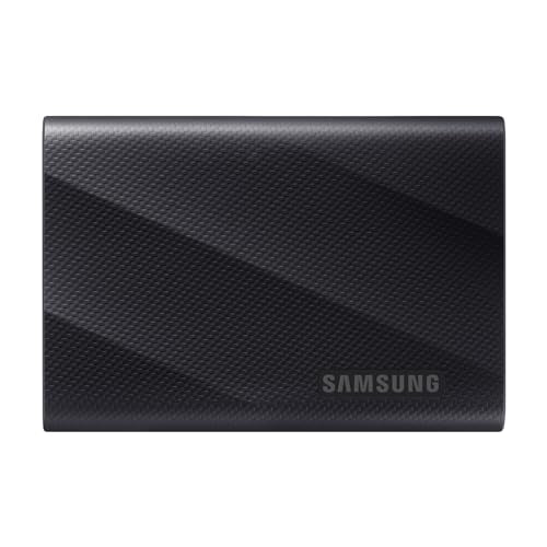 Samsung T9 4TB External SSD, USB3.2 Gen2 x 2, Up to 2,000 MB/s, iPhone 15 Operation Verified, MU-PG4T0B-IT/EC