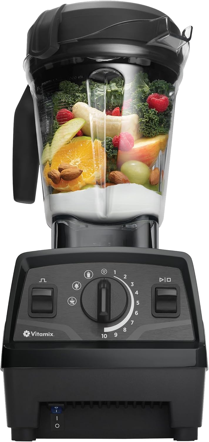 64 oz. Low-Profile Blender with Programs, Black P608