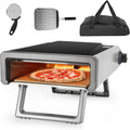 Pizza Oven Outdoor Gas Propane Portable Pizza Ovens, 12” Stainless Steel for Outside Backyard Kitchen Camp With Accessories Kit