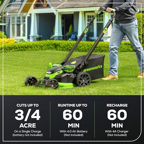 25" Brushless Cordless Self-Propelled Dual Blade Lawn Mower R179864