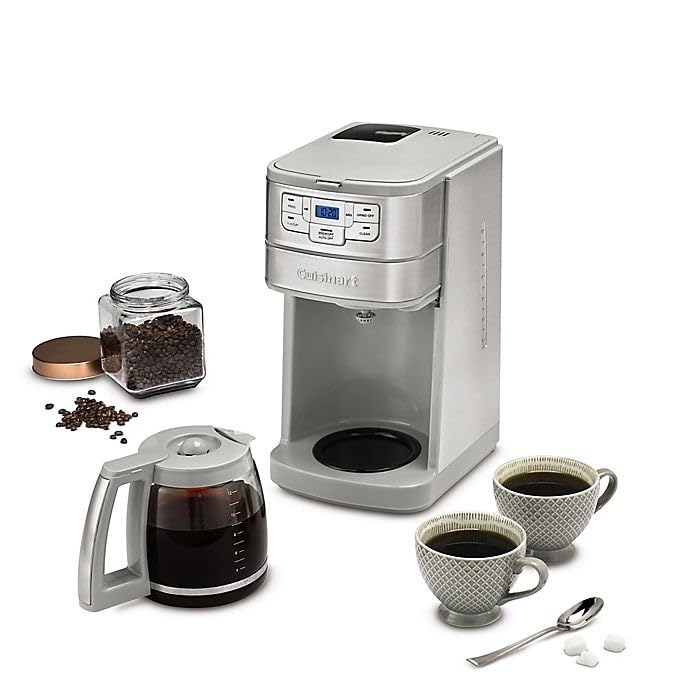 Automatic Grind and Brew 12-Cup Coffeemaker with Auto-Shutoff B433284