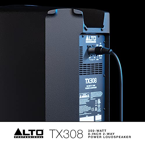 700 Watt 12 Inch 2 Way Powered PA Loudspeaker with Subwoofer U955904