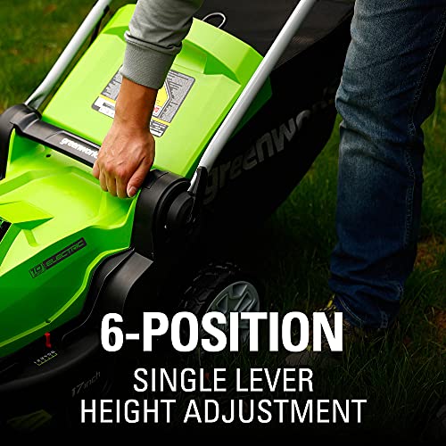 Corded Electric Lawn Mower 17-Inch 10 Amp N132