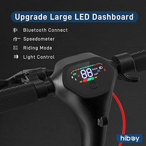 Electric Scooter for Adults, 500W Motor, 19 MPH, 25 Miles Range, Folding Commuter W68468