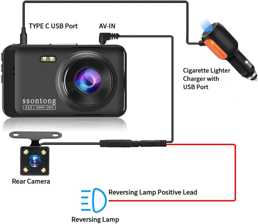 Dash Cam Rear Camera X11999
