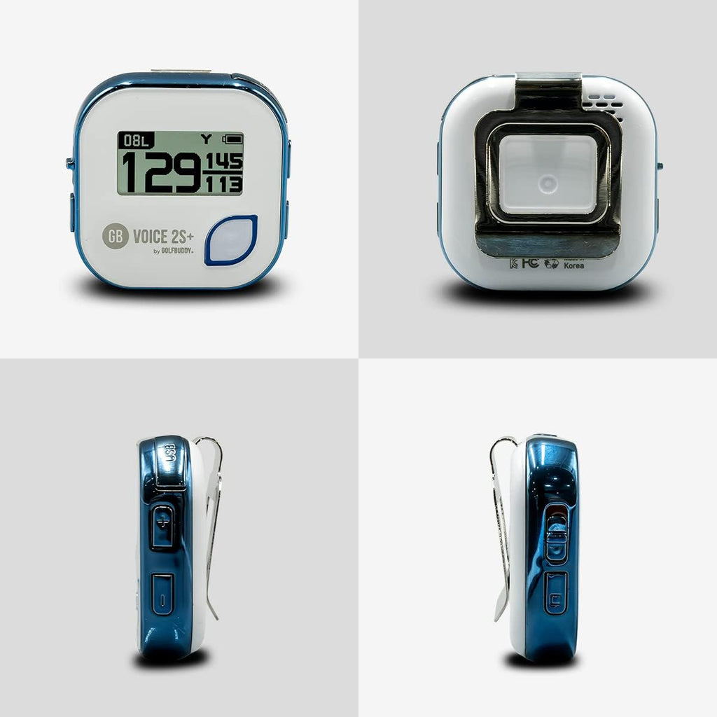 Talking GPS Golf Rangefinder with Slope Mode, 18-Hour Battery, 40,000 Preloaded Courses W945