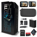 GoPro HERO11 (Hero 11) Black - Waterproof Action Camera with 5.3K Ultra HD Video, 27MP Photos, 1/1.9" Image Sensor, Live Streaming, Webcam, Stabilization + 64GB Extreme Pro Card - Bundle