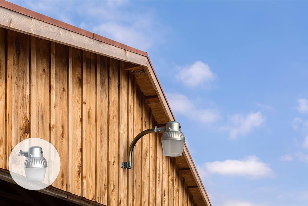 Outdoor LED Area Light with Photocell Dusk-to-Dawn G7037