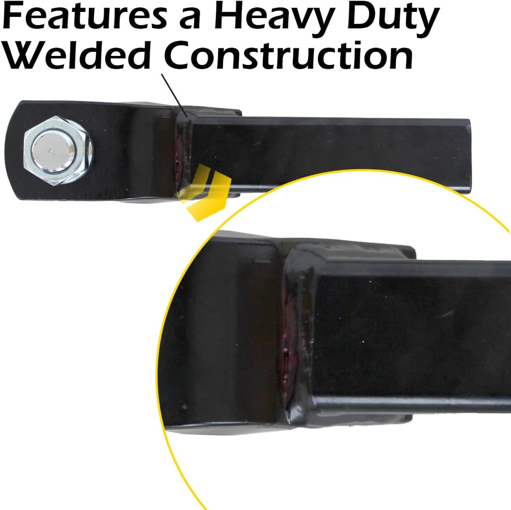 Trailer Hitch Mount with 2 inch Ball and Pin, Fits 2 inch Receiver, 7,500 lbs Capacity O3797