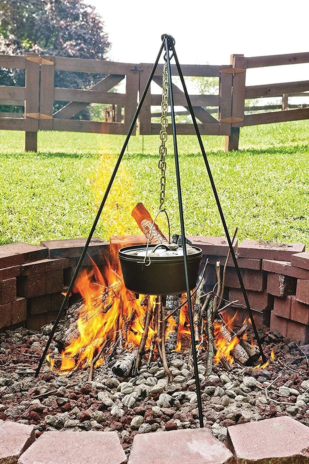 Pre-seasoned Cast Iron Dutch Oven, 9 Quarts V2147