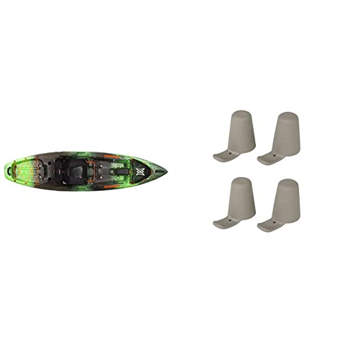 Perception Pescador Pro 10 | Sit on Top Fishing Kayak with Adjustable Lawn Chair Seat | Large Front and Rear Storage | 10' 6"