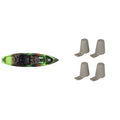 Perception Pescador Pro 10 | Sit on Top Fishing Kayak with Adjustable Lawn Chair Seat | Large Front and Rear Storage | 10' 6"