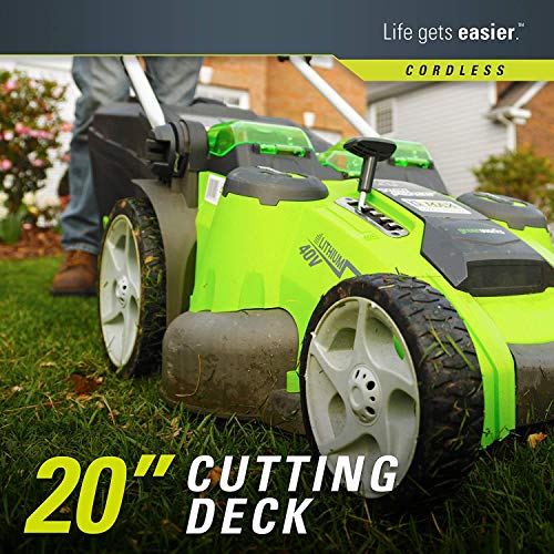 20-Inch 40V Cordless Lawn Mower S8534
