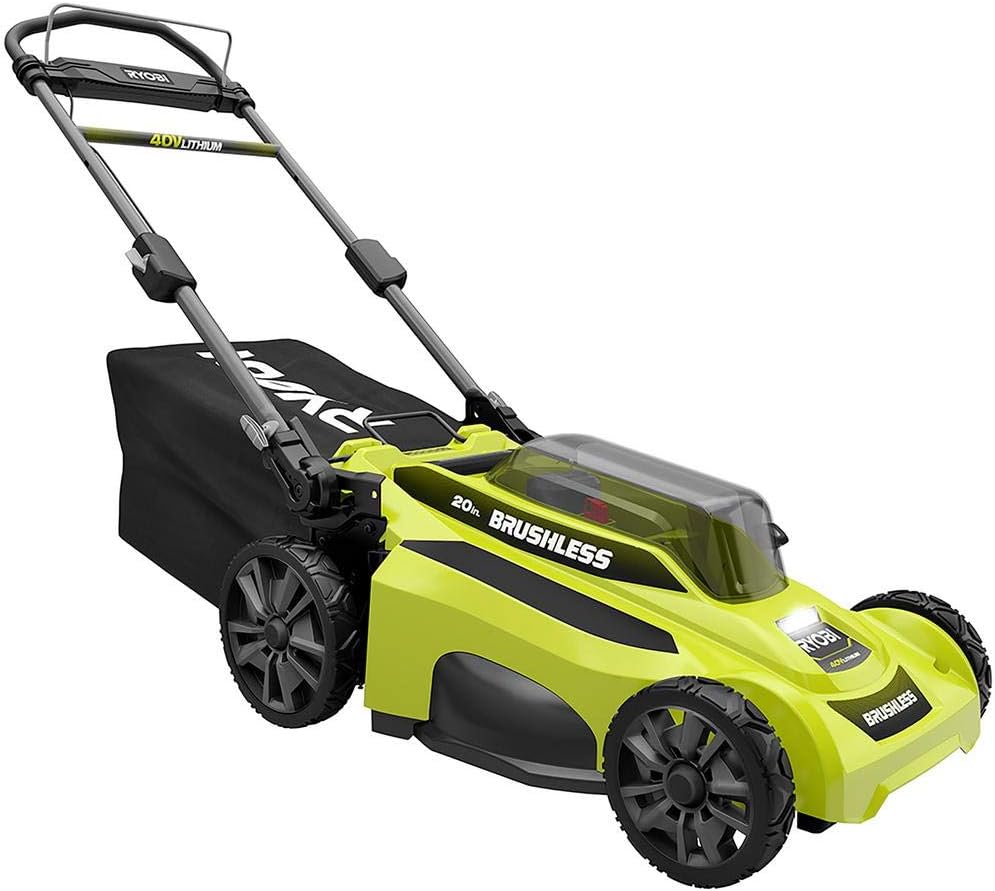 Cordless Push Lawn Mower 20 in. 40-Volt E60188