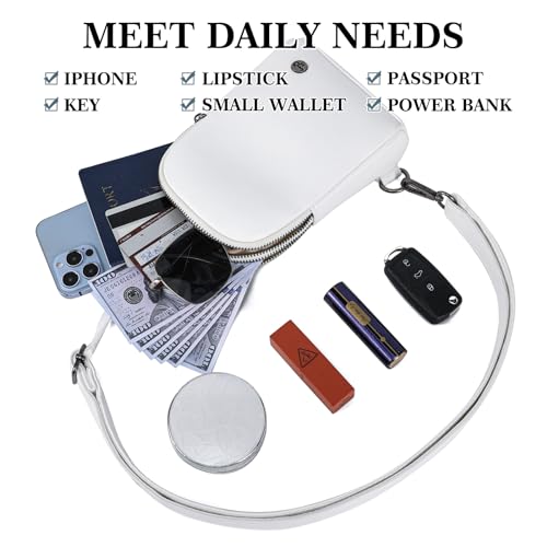 Small Crossbody Sling Bag with Touchscreen Pocket for Women G8645