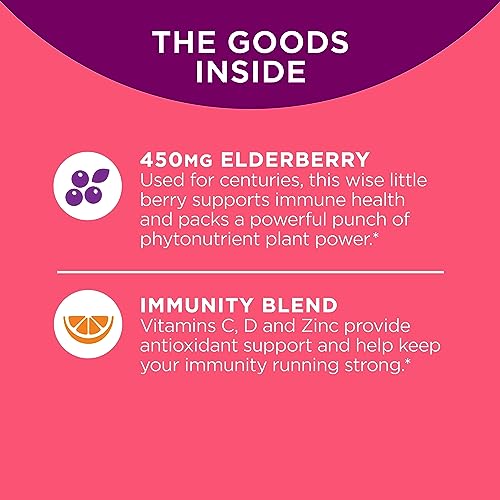 Elderberry Immune Gummies, 36 Count T650441