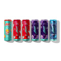 Alani Energy Drink Assorted Variety Pack 12 Fl Oz Cans (6 Pack), Low Calorie Energy Drinks, Sugar Free, 200mg Caffeine, Pre Workout Performance with Antioxidants, Biotin B Vitamins, Zero Sugar - Alani Nu Energy Drink JUICY PEACH, BREEZEBERRY, CHERRY