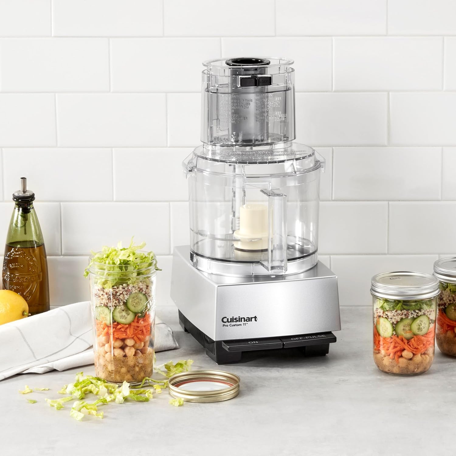 Food Processor, 11 Cup, Brushed Chrome R67375