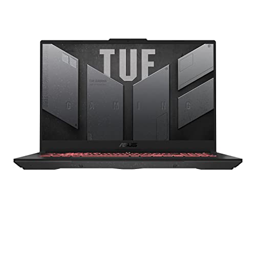 ASUS TUF Gaming A15 (2023) Gaming Laptop, 15.6” FHD 144Hz, 100% sRGB Display, GeForce RTX 4060, AMD Ryzen 7 7735HS, 16GB DDR5, 1TB PCIe SSD, Wi-Fi 6, Windows 11, FA507NV-EH74