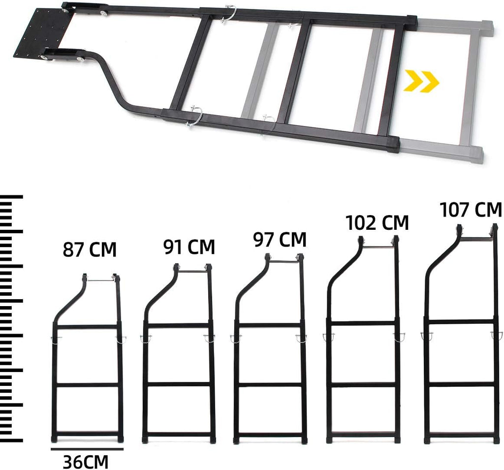 Tailgate Ladder Pickup Truck Accessories with Stainless Steel Screws K997900