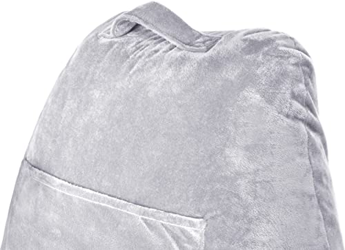 Reading Pillow with Arms, Shredded Memory Foam Backrest, Removable Cover V1399