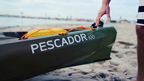 Sit on Top Fishing Kayak with Adjustable Seat and Large Storage, 10' 6" X671