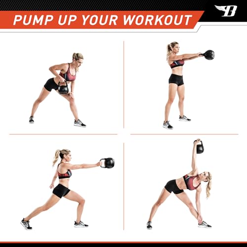 Kettlebell with Handle for Strength and Core Training S10395