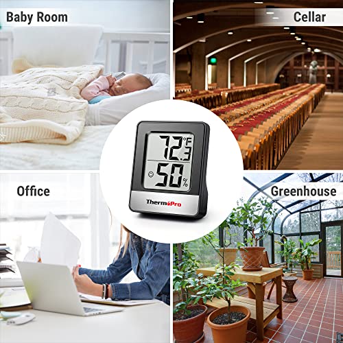 Digital Hygrometer Indoor Thermometer with Humidity Monitor I383811