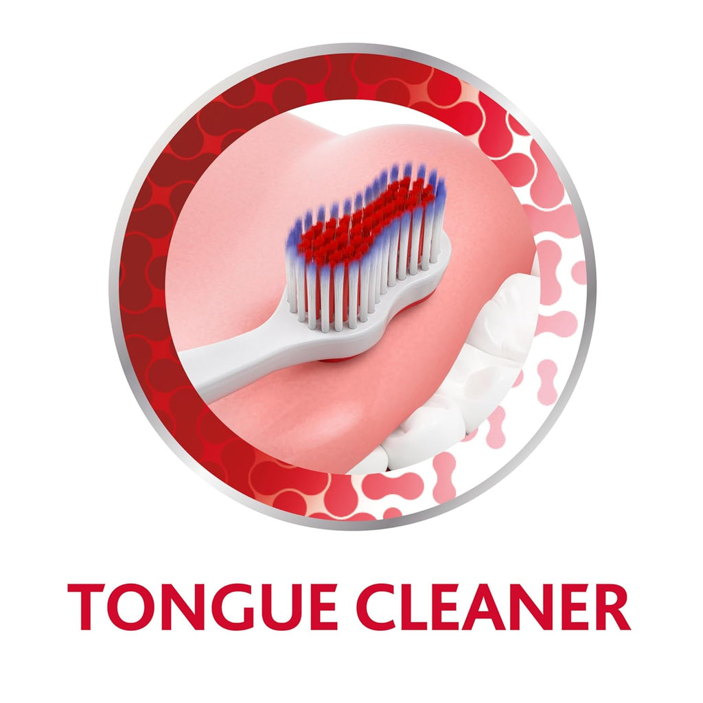 Soft Toothbrush for Healthy Gums and Strong Teeth, 4 Count K861968