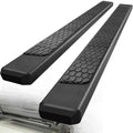 6.5 Inch Running Boards Compatible with 2009-2018 Dodge Ram 1500 Quad Cab(Incl. 19-23 Classic Model) & 2010-2024 Ram 2500 3500 Quad Cab. Side Steps Rock Sliders Nerf Bars Stainless Steel