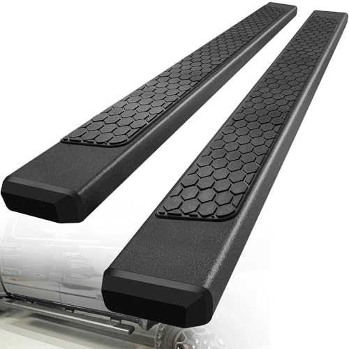 6.5 Inch Running Boards Compatible with 2009-2018 Dodge Ram 1500 Quad Cab(Incl. 19-23 Classic Model) & 2010-2024 Ram 2500 3500 Quad Cab. Side Steps Rock Sliders Nerf Bars Stainless Steel