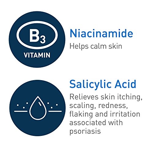 Psoriasis Treatment Cream with Salicylic Acid and Urea, Fragrance Free, 8 Oz J7113