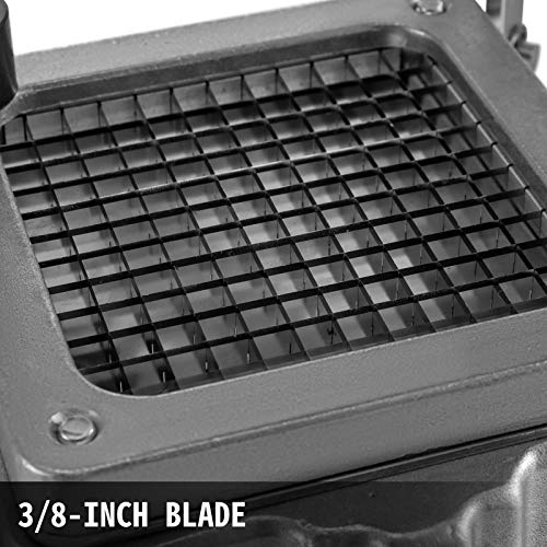 Commercial Vegetable Fruit Chopper 1/2 Inch Blade Heavy Duty Food Dicer Stainless Steel Y443