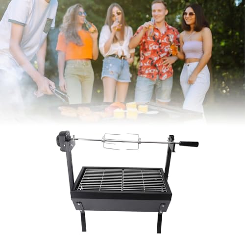 Charcoal Rotisserie Grill for Whole Pig Lamb Goat, Electric Motor, 55 lb Capacity G788