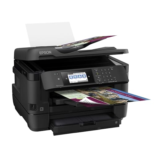 Wireless Wide-format Color Inkjet Printer with Copy, Scan, Fax and Ethernet E39046