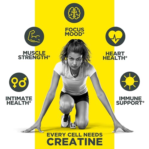 Raspberry Flavored Creatine HCl Powder, 64 Servings I62962
