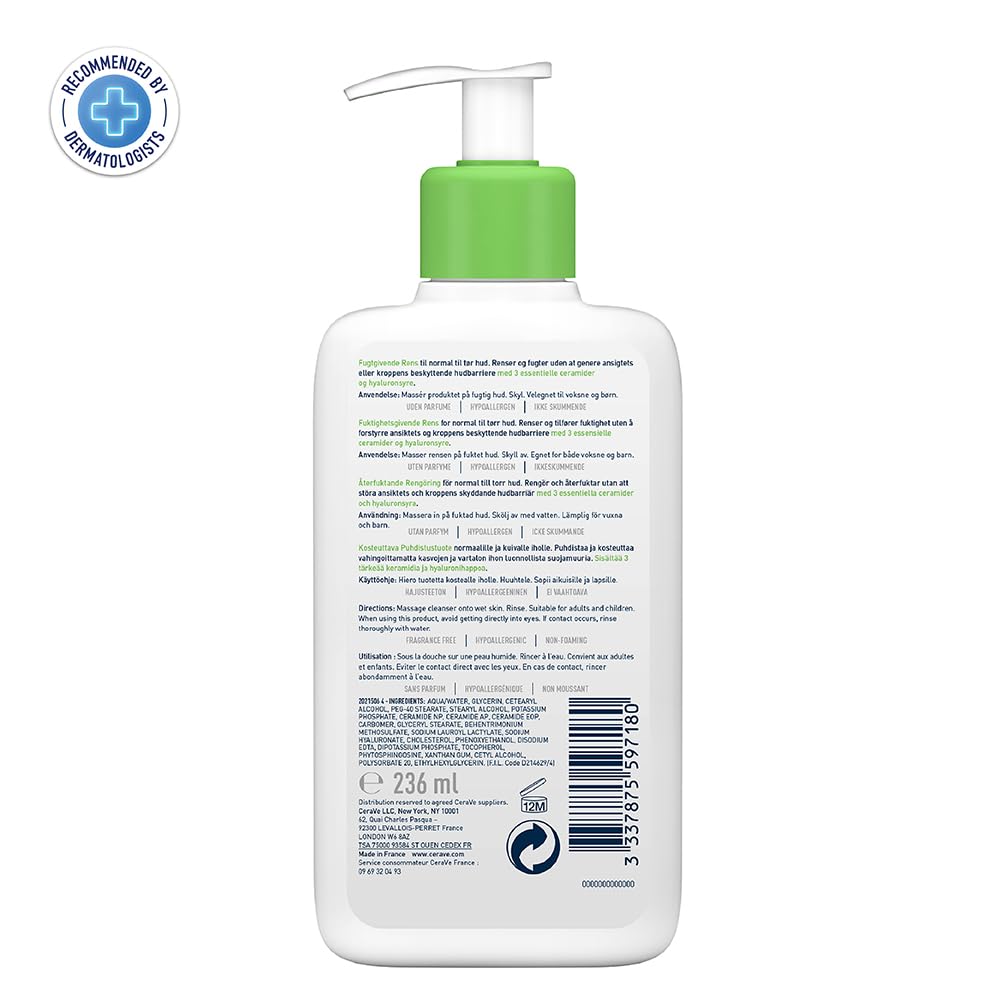 Daily Face & Body Wash for Normal to Dry Skin M644484