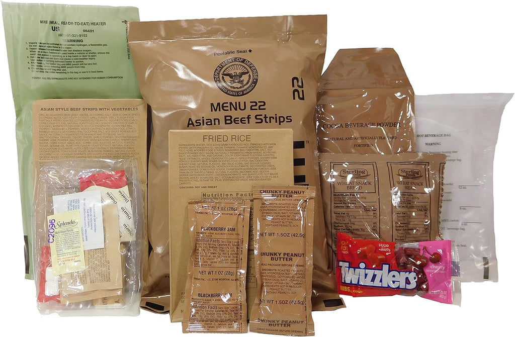 MREs Meals Ready-to-Eat Assorted Flavor F17708