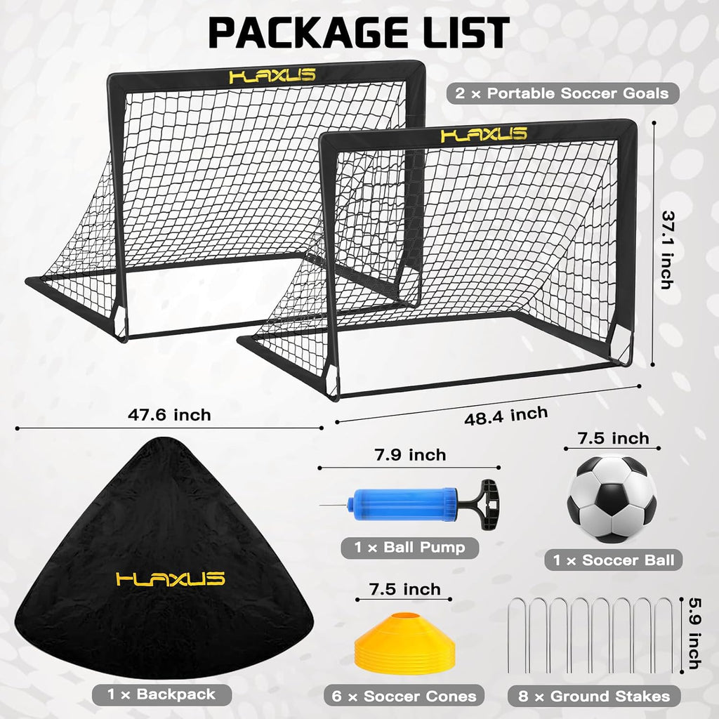 Portable Soccer Goal Set for Kids with Ball L543615