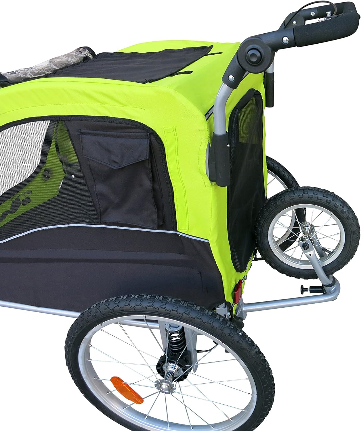 Large Pet Bike Trailer Dog Stroller & Jogger with Shocks K574