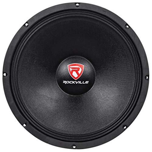 Rockville 1500w 15" Raw DJ Subwoofer 4 Ohm Sub Woofer 70OZ Magnet, 15 inch (RVW1500P4), Black