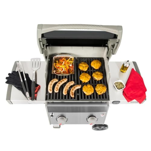2-Burner Liquid Propane Grill, Black R230
