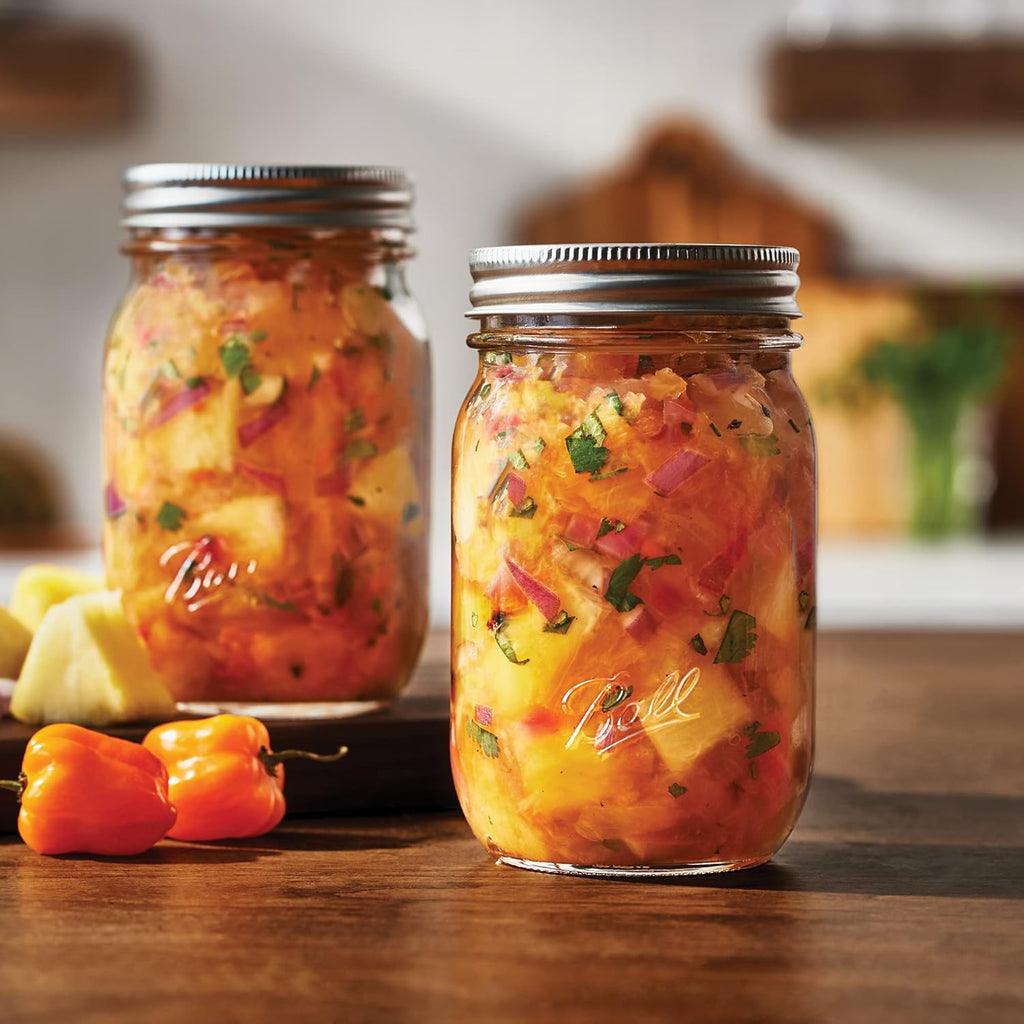 Ball Regular Mouth Pint Canning Jars R43838