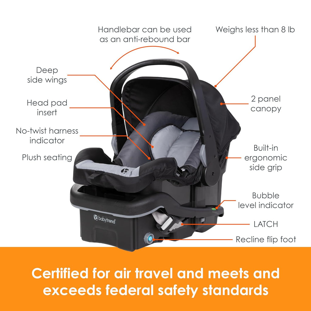 Single to Double Travel System with Infant Car Seat and Extra Base N474445