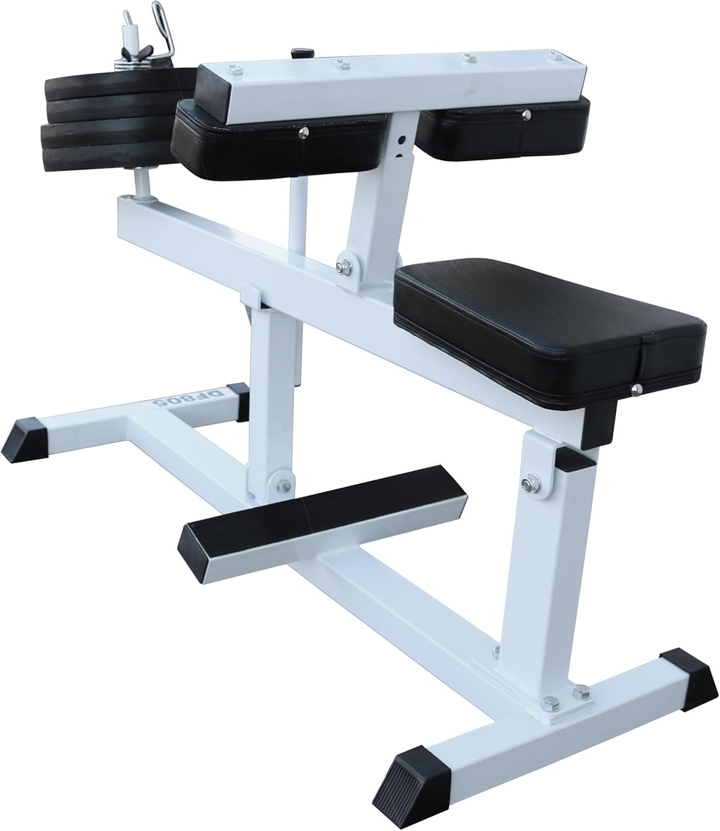 Seated Calf Raise Machine, 500 LBS Capacity, for Standard and Olympic Plates G259451