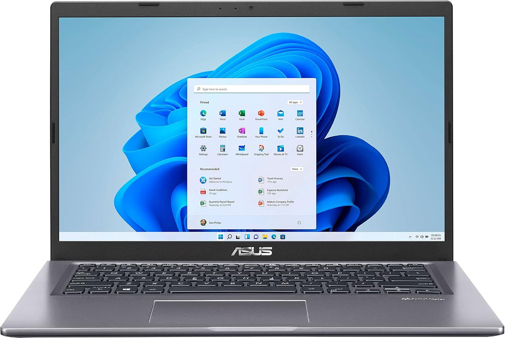 2022 Newest ASUS Vivobook 14 Thin and Light Laptop 14.0" 60Hz HD LED Backlit Display (AMD Ryzen 3 3250U 2-Core, 8GB RAM, 128GB SSD, AMD Radeon, WiFi 5, BT 5, Webcam, Win 11 Home S-Mode) with Hub