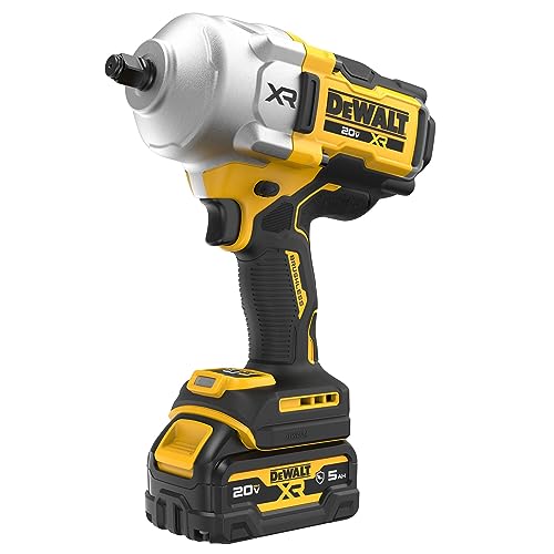 Cordless Impact Wrench Kit, 1/2" Hog Ring, Battery and Charger Included E566676