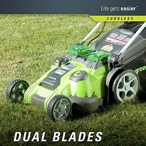 20-Inch 40V Cordless Lawn Mower S8534