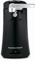 Hamilton Beach OpenStation Electric Automatic Can Opener for Kitchen with Multi-Tool and Jar Lid Remover, Auto Shutoff, Cord Storage, and Sure Cut Technology, Black (76389)