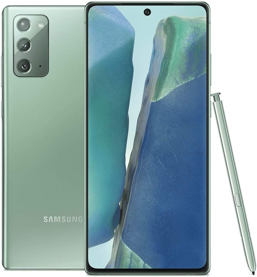 SAMSUNG Electronics Galaxy Note 20 5G N981U Android Cell Phone, US Version, 128GB of Storage, Mobile Gaming Smartphone, Long-Lasting Battery, T-Mobile Locked - (Renewed)